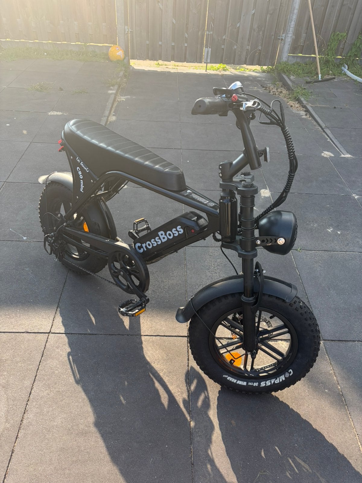 CrossBoss C90 Mini E-bike - Fatbike, Gebruikt, Minder dan 47 cm, 30 tot 50 km per accu, Ophalen