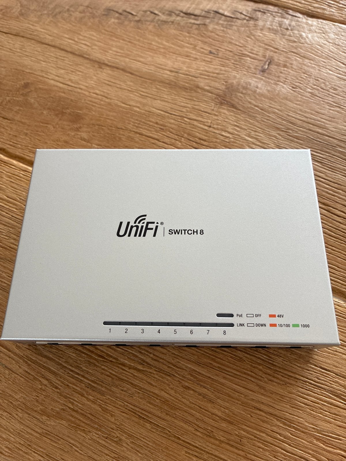 Ubiquiti UniFi PoE Switch 8 - Volledig werkend, Ophalen of Verzenden, Gebruikt