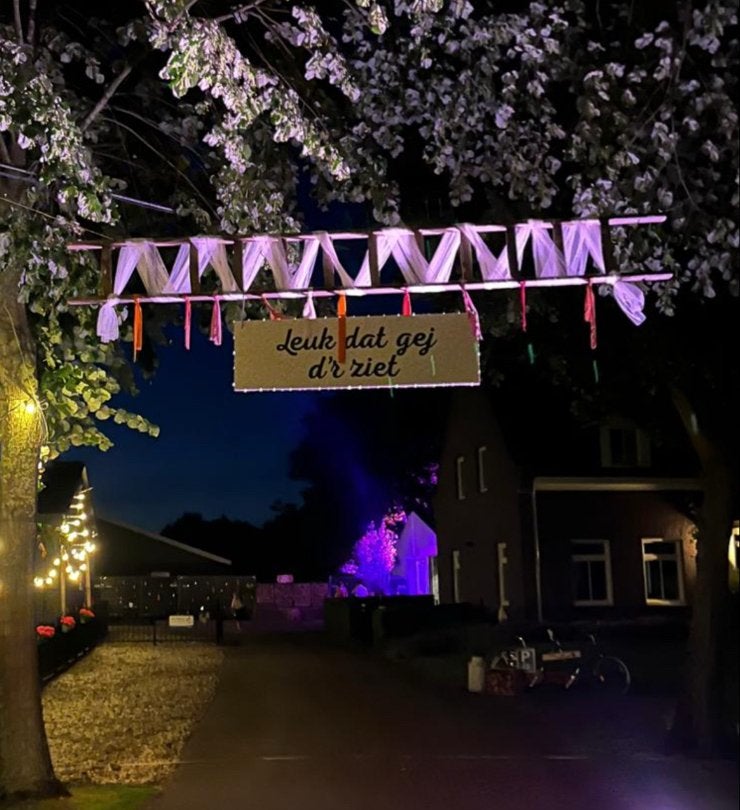 (Bruiloft) decoratie, Ophalen, Zo goed als nieuw, Versiering, Overige
