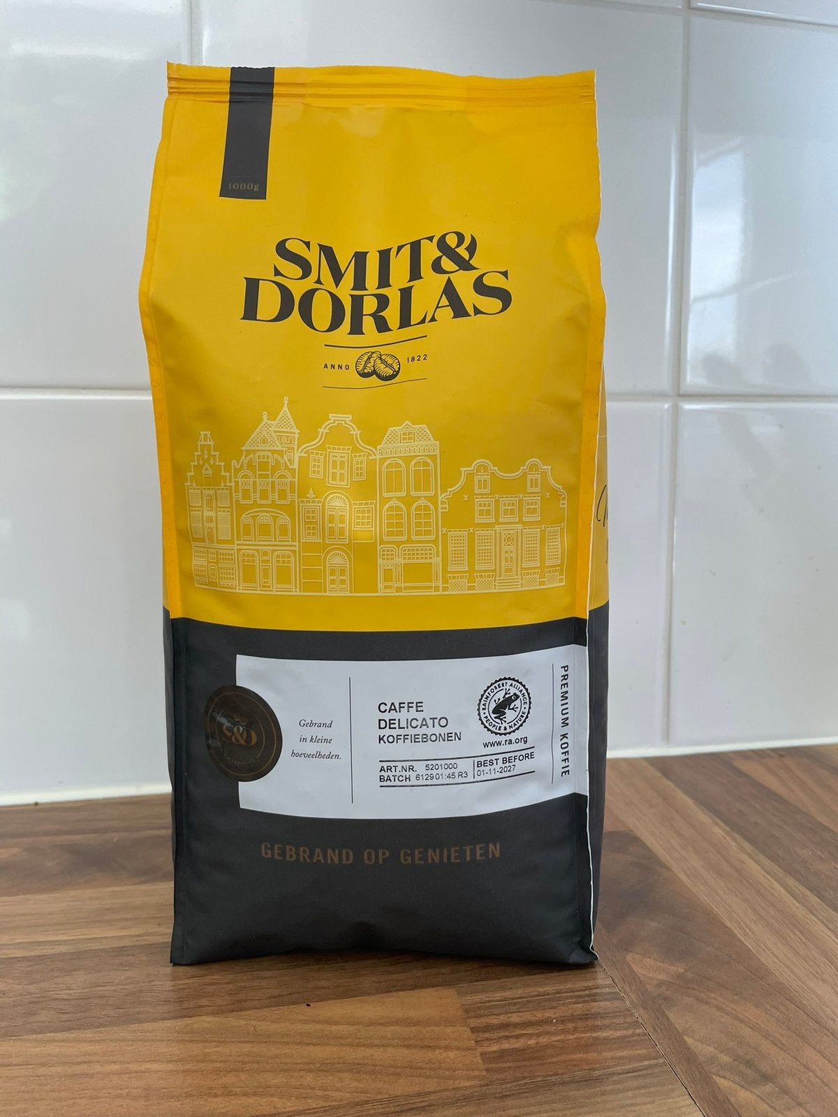 Nieuwe Smit & Dorlas Caffè Delicato koffiebonen 1kg, Diversen, Levensmiddelen, Ophalen