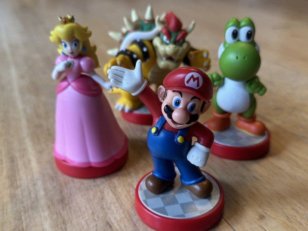 Nintendo amiibo Super Mario serie, Ophalen of Verzenden, Zo goed als nieuw, Switch Lite, Overige typen