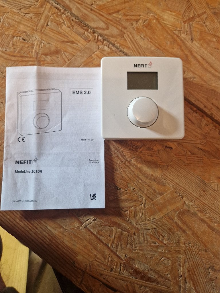 Nefit Thermostaat Moduline 1010H, Ophalen of Verzenden, Nieuw