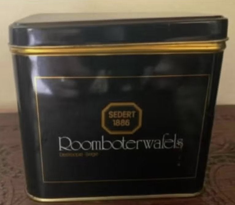 Blik Roomboterwafels; Destrooper - Belgie, Verzamelen, Ophalen of Verzenden, Zo goed als nieuw, Koek(jes)