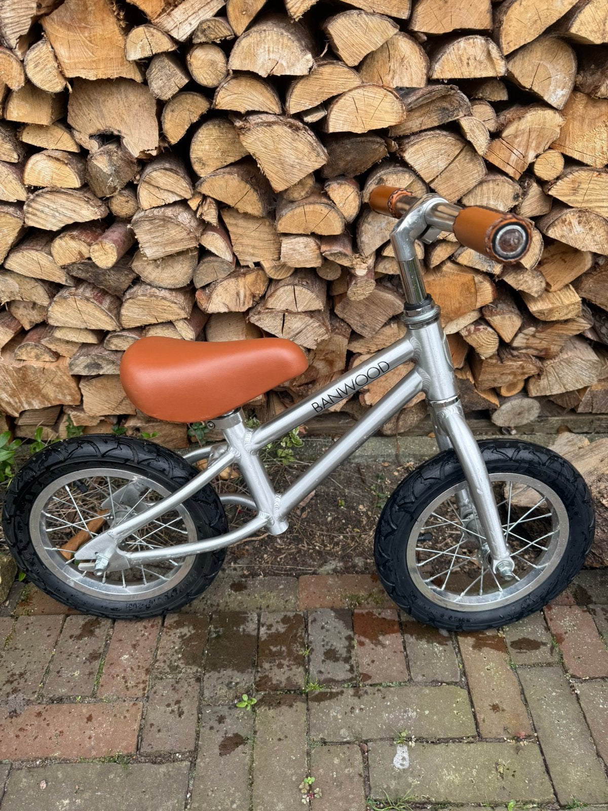 Chrome Banwood Loopfiets, Ophalen, Zo goed als nieuw, Loopfiets