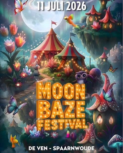 Moonbaze Zaterdag 11 Juli Spaarnwoude 2 E-Tickets, Twee personen
