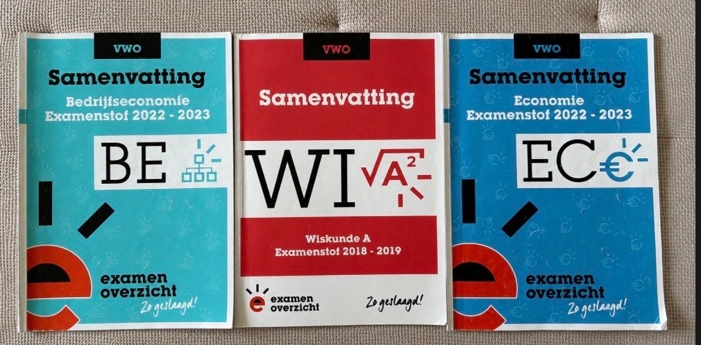 Samenvatting ExamenOverzicht VWO, Ophalen of Verzenden, Zo goed als nieuw, VWO, Economie