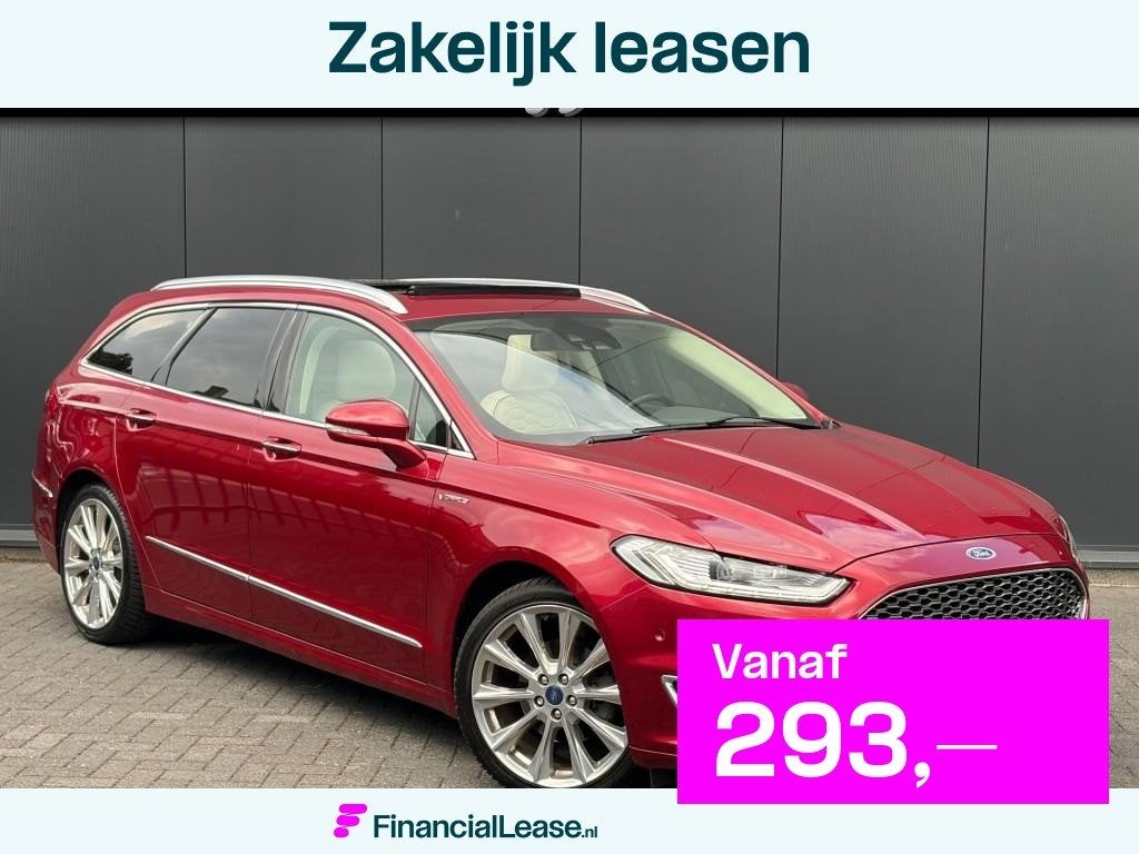 Ford Mondeo Wagon 2.0i Vignale Pano Leder Massage Camera LED, Mondeo, Geïmporteerd, 84 €/maand, Lease