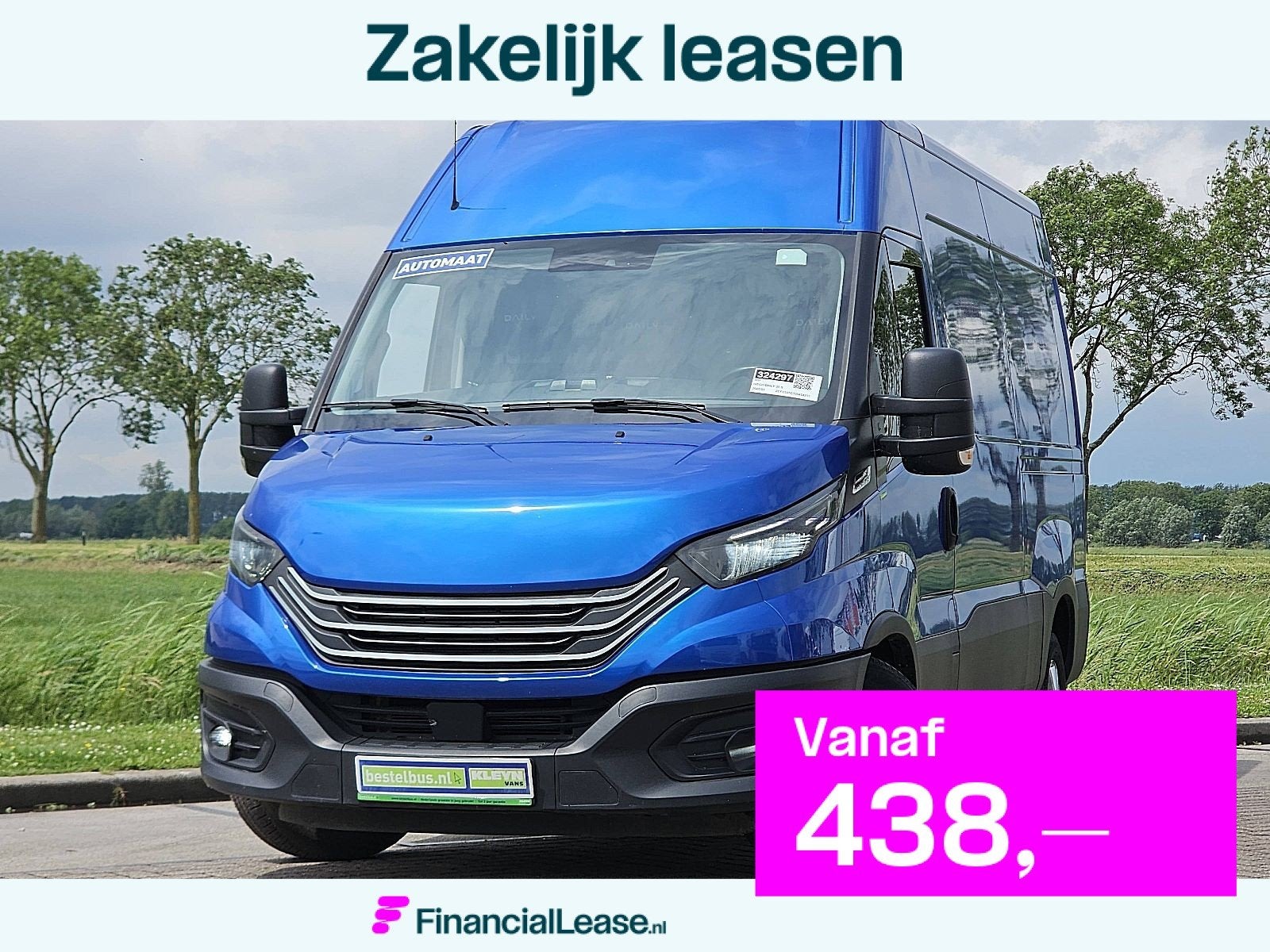 IVECO DAILY 35S18 l2h2 3.0ltr automaat, Automaat, Gebruikt, Euro 6, 4 cilinders