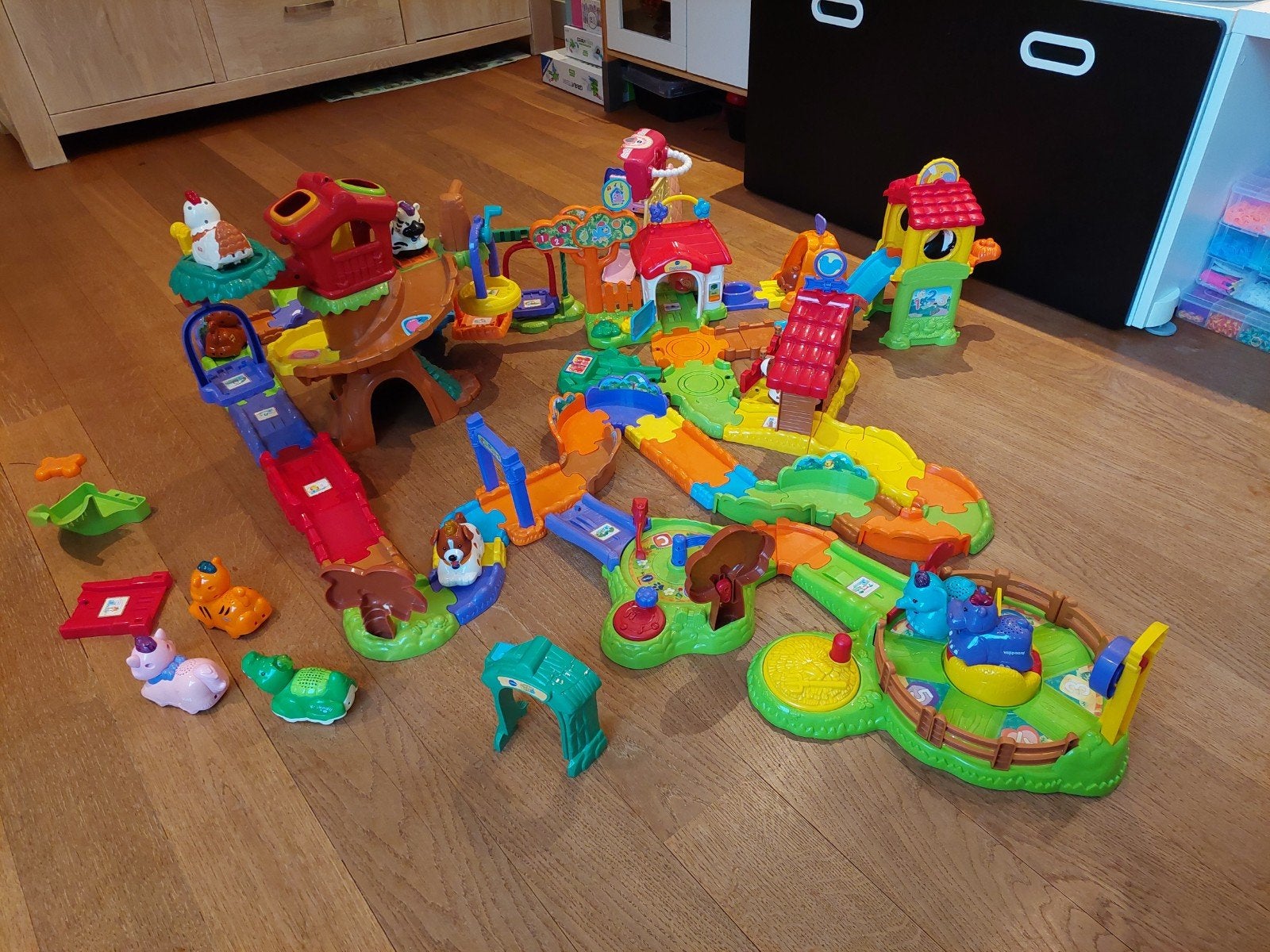 Vtech ZoefZoef Dieren, diverse speelsets, 13 dieren, Kinderen en Baby's, Speelgoed | Vtech, Ophalen, Gebruikt