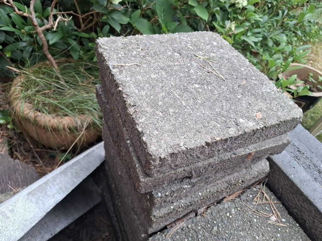 Stoeptegels, Ophalen, Gebruikt, Beton, Overige typen