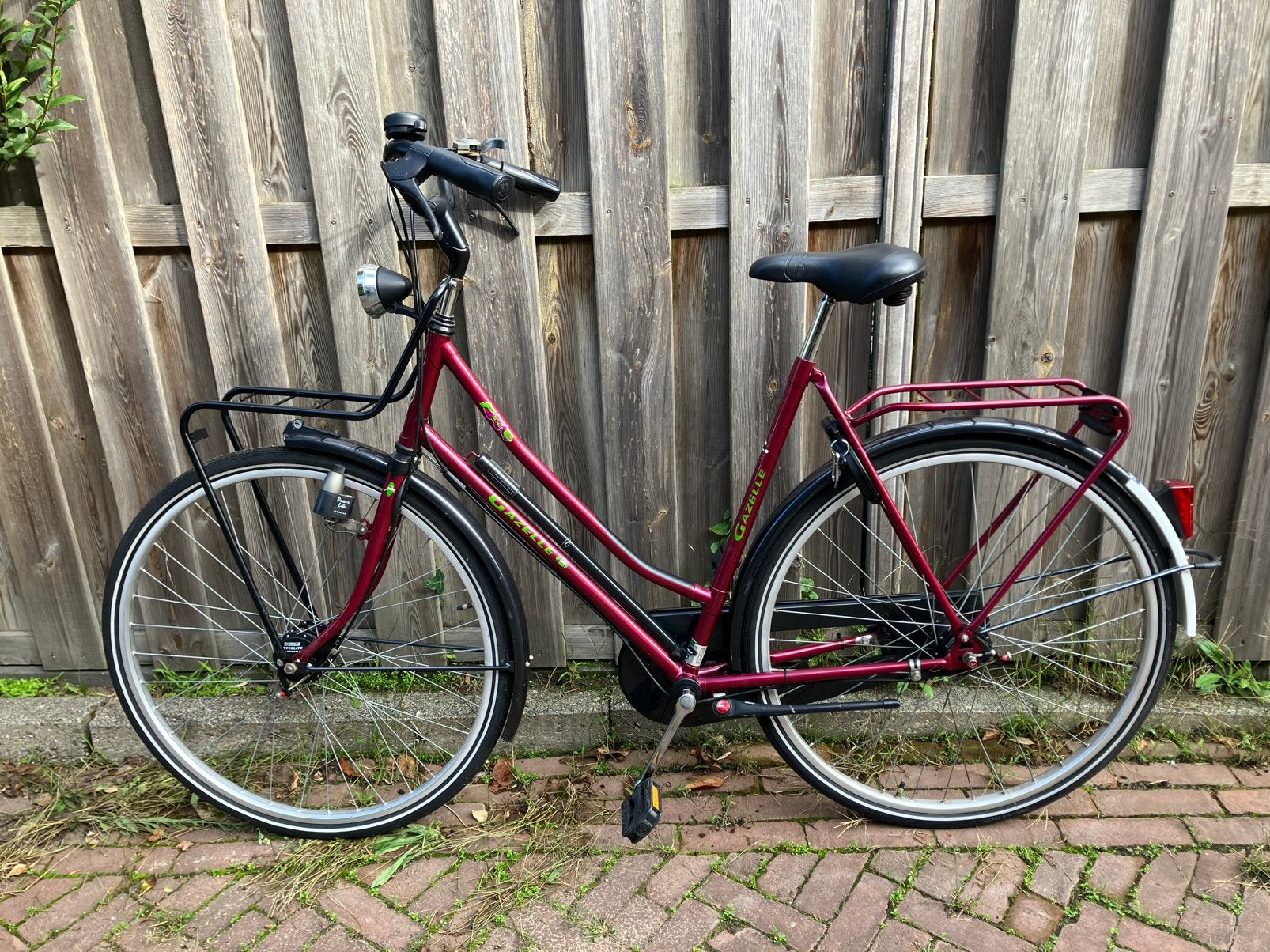 Gazelle free damesfiets, Ophalen, Versnellingen, Gazelle, 53 tot 56 cm