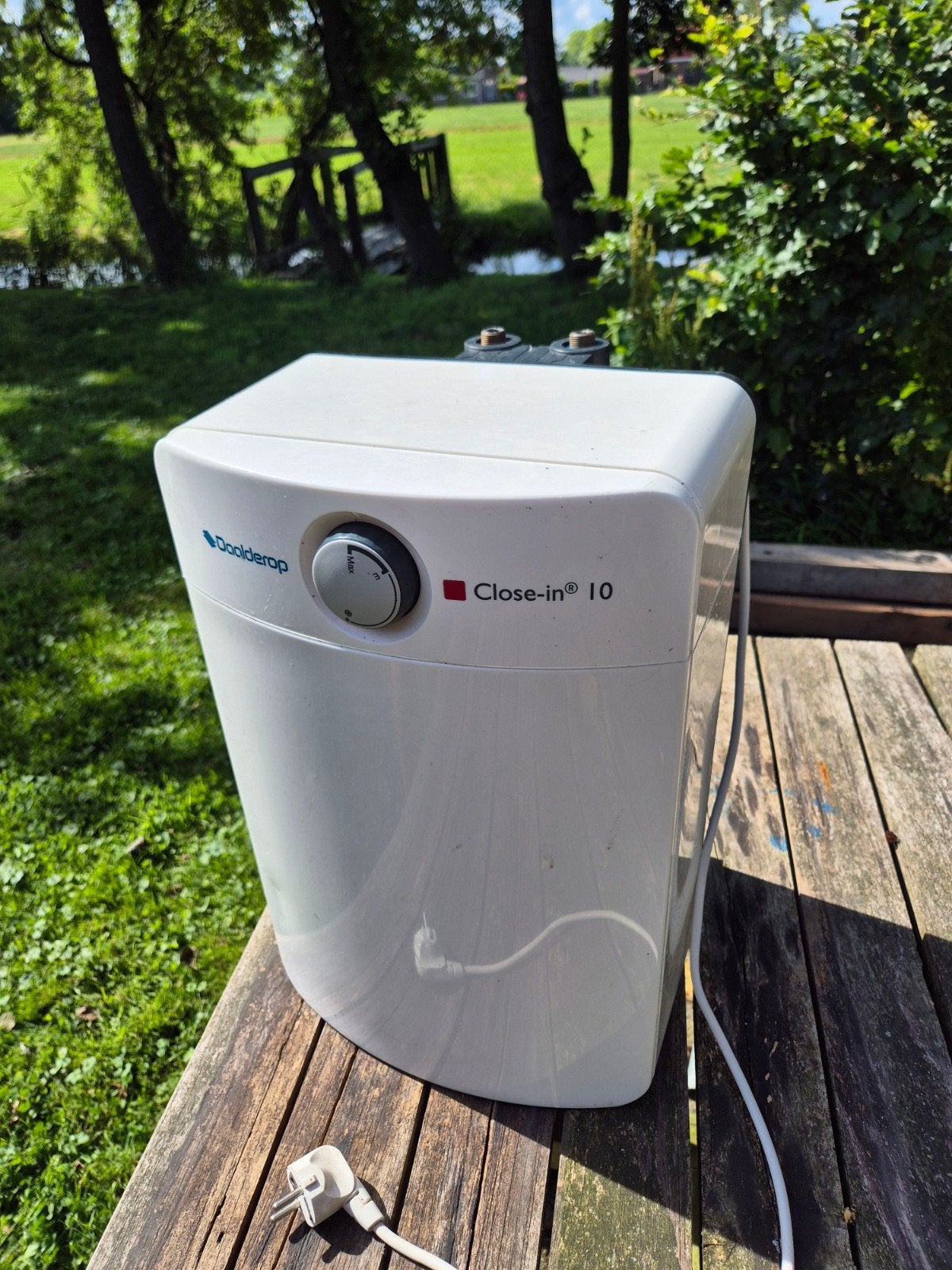 Boiler 10 liter Daalderop  €50, Minder dan 20 liter, Ophalen, Gebruikt, Boiler