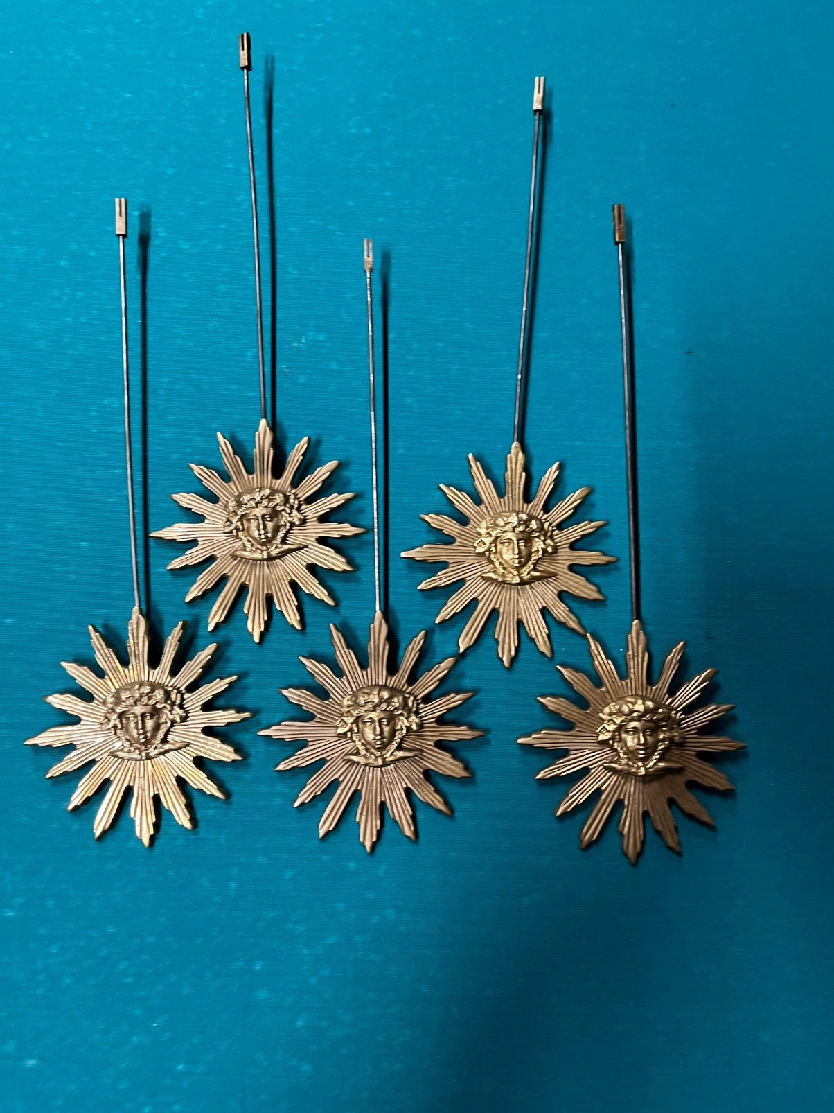 Zon slinger voor grote pendule of boulleklok, Ophalen of Verzenden