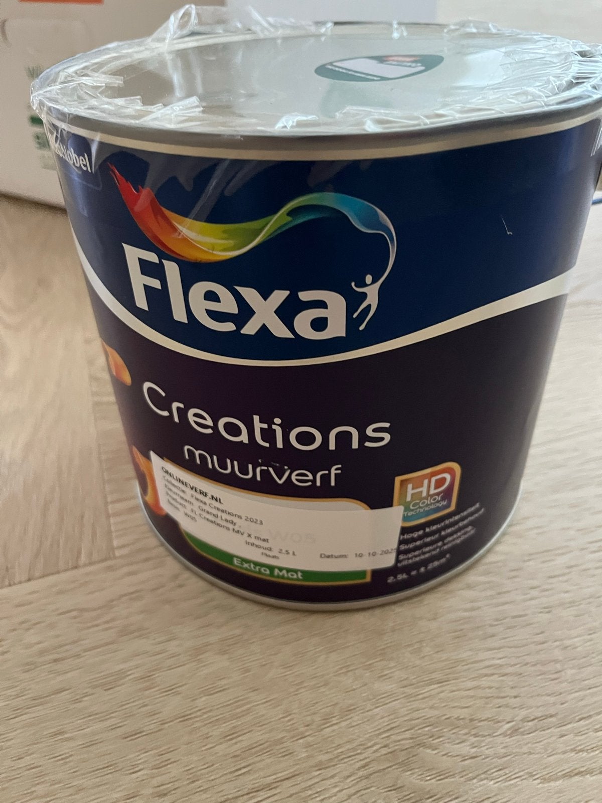 Flexa Creations Muurverf Extra Mat - Grand Lady 2.5L, Ophalen, Overige kleuren, Nieuw, Verf