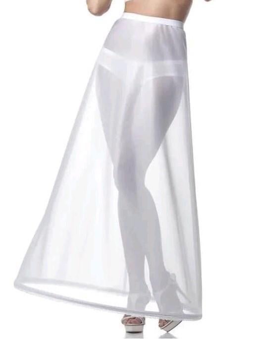 Poirier hoepelrok 1-230EH maat M, Kleding | Dames, Trouwkleding en Trouwaccessoires, Ophalen, Wit, Zo goed als nieuw, Accessoires