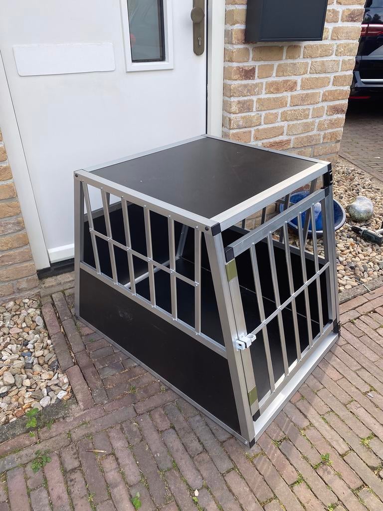 Hondenbenche Tectake M; 66x90x69,5 cm, Ophalen, Gebruikt