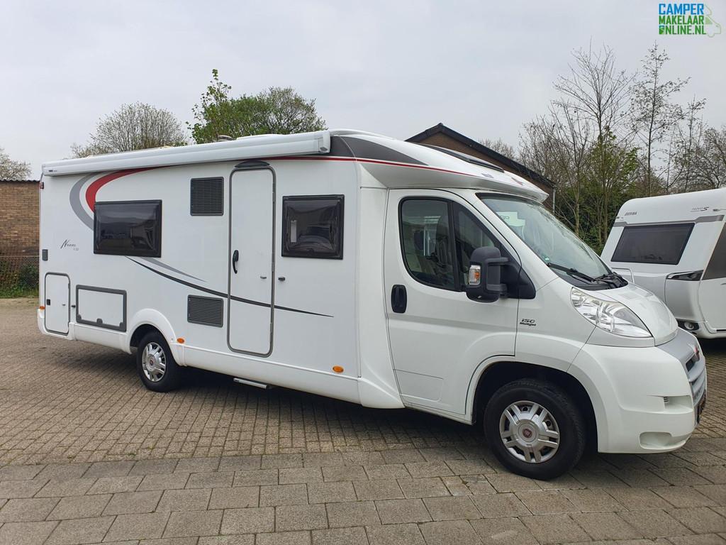 Bürstner Nexxo T 720/Enkele bedden/Zonnepanelen/Fietsdrager, Caravans en Kamperen, Campers, Koelkast, 7 tot 8 meter, Bedrijf, Tot en met 3