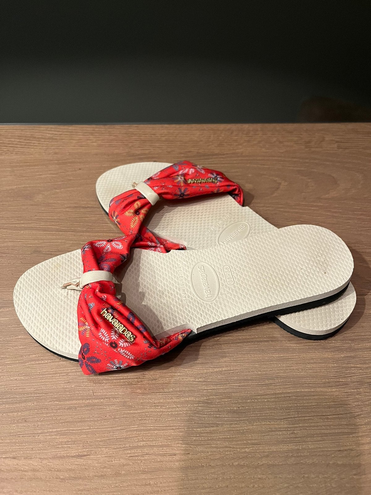 Gave Havaianas You Saint Tropez sandalen 37/38, Ophalen of Verzenden, Zo goed als nieuw, Sandalen of Muiltjes