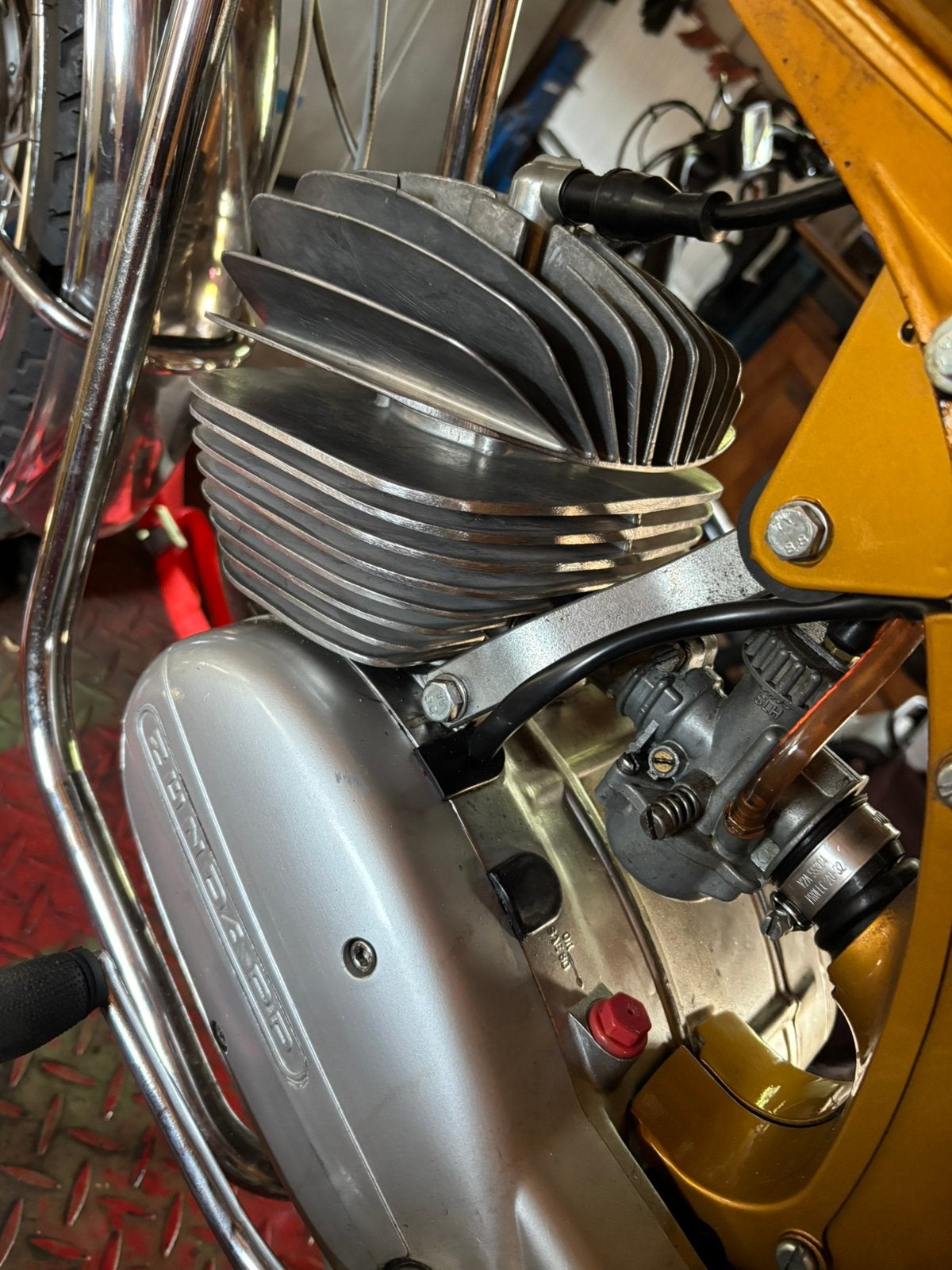 Zündapp 70cc Breitwand cilinder set, Fietsen en Brommers, Brommeronderdelen | Zundapp, Ophalen of Verzenden, Zo goed als nieuw