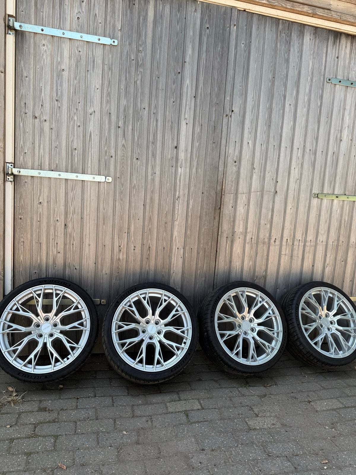 Arceo 20” 5x112 Michelin Pilot Sport 4S in nieuwstaat!, Ophalen, Gebruikt, 265 mm, Banden en Velgen