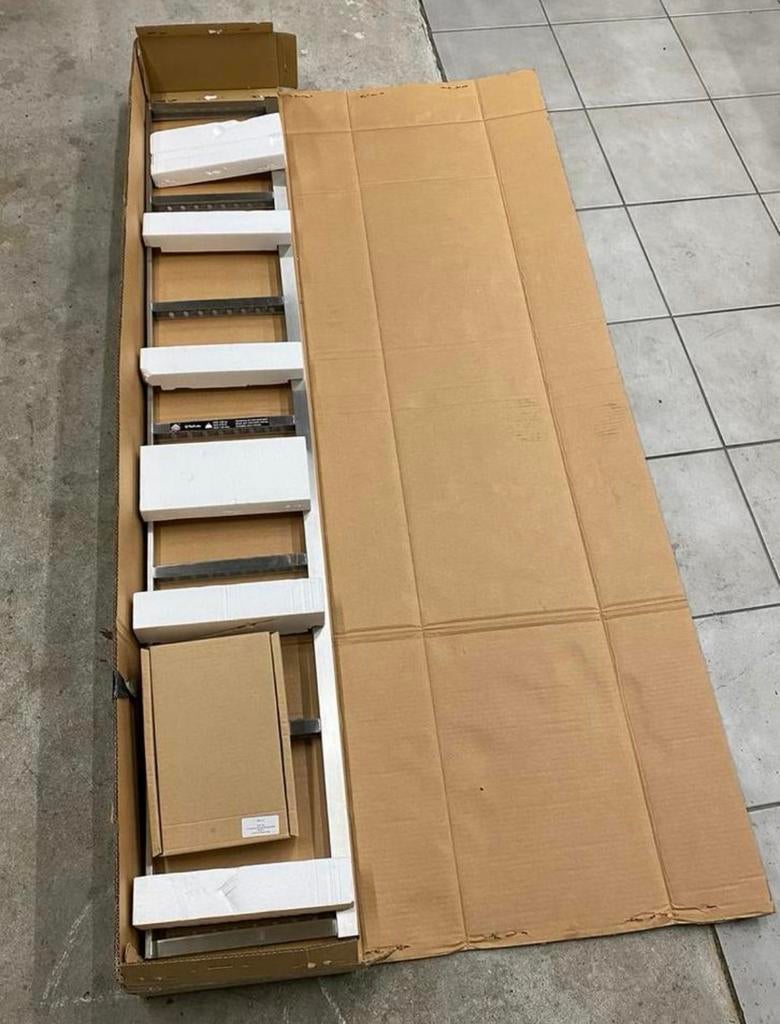 RVS ladder voor bedrijfsbus (Nissan, Opel, Renault), Auto diversen, Dakdragers, Ophalen, Nieuw