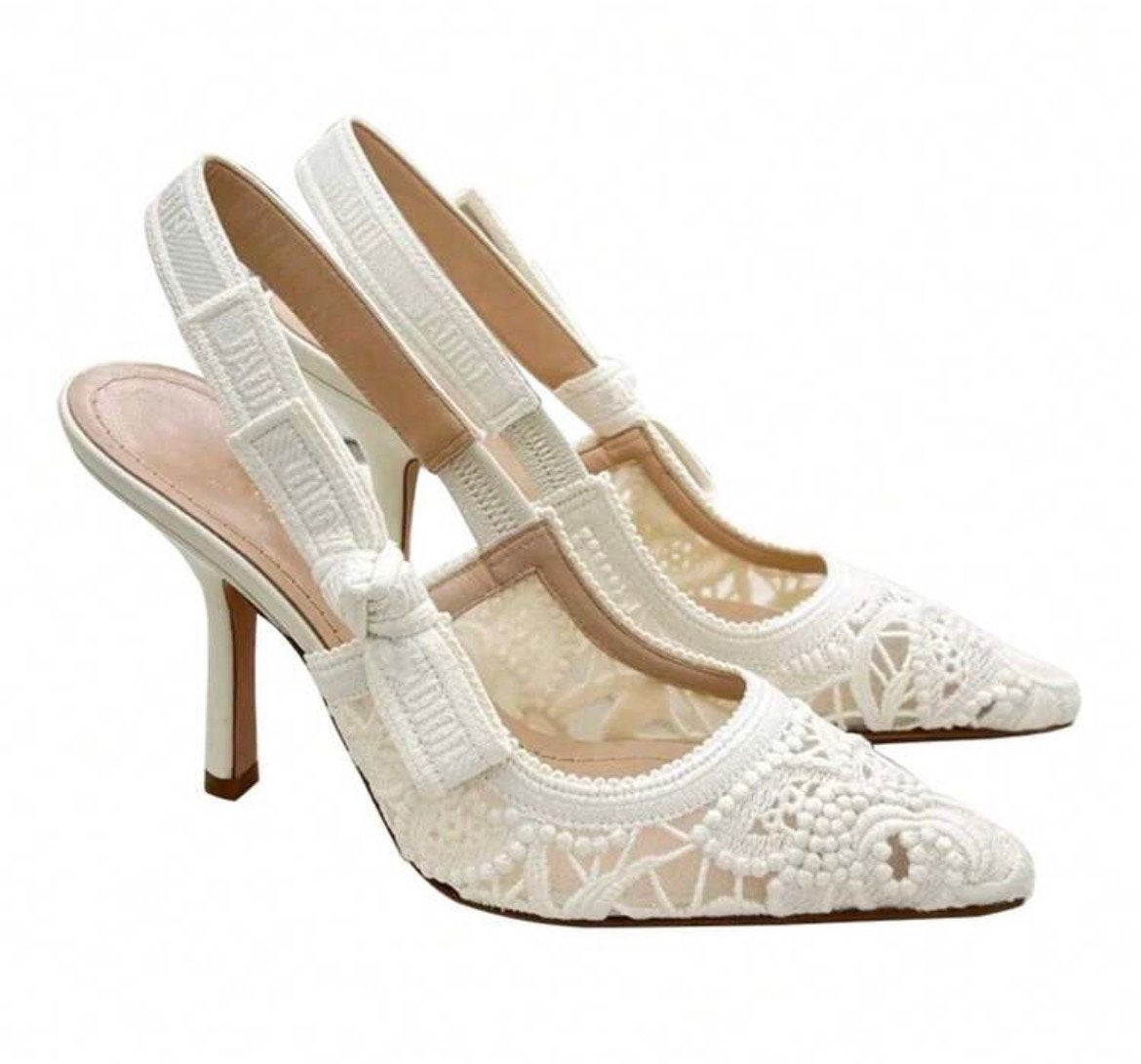 Dior hakken, Kleding | Dames, Schoenen, Schoenen met lage hakken, Wit, Nieuw, Ophalen of Verzenden
