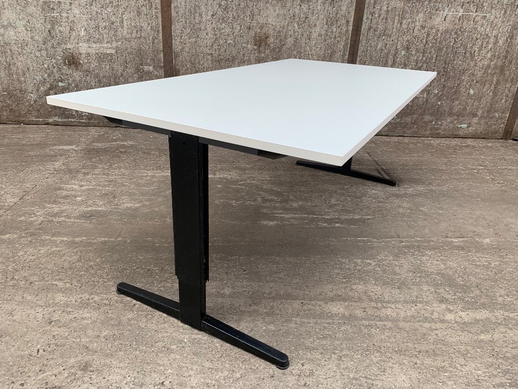 Verstelbare bureau's 200x100 en 200x80cm - diverse bladen, Ophalen of Verzenden, In hoogte verstelbaar, Gebruikt