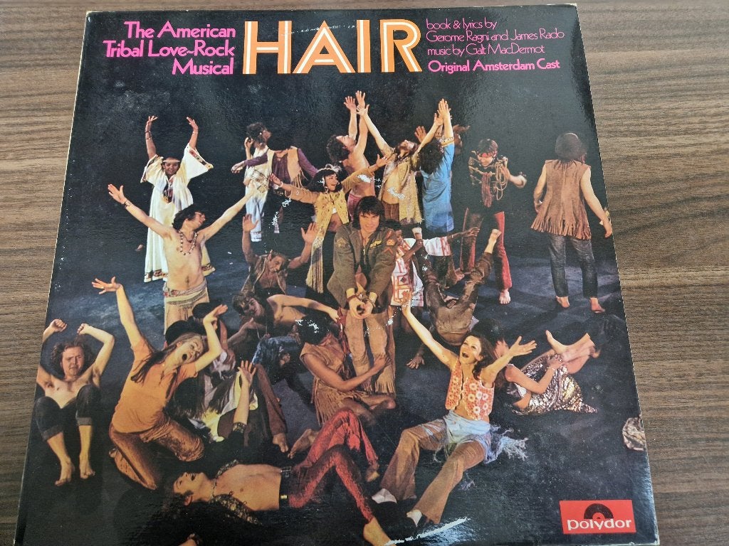 Hair (Original Amsterdam Cast), LP, Ophalen of Verzenden, Zo goed als nieuw, 12 inch