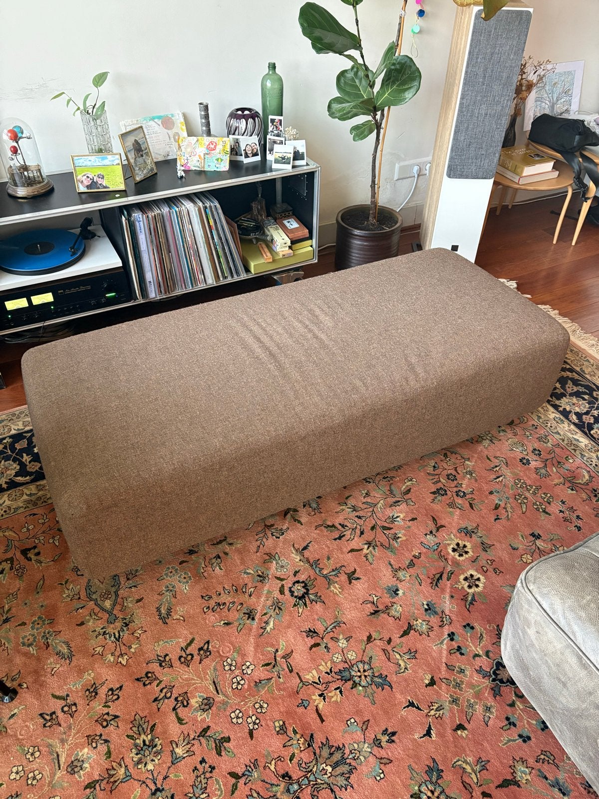 Moroso Lowland poef / hocker - Patricia Urquiola - wol, Huis en Inrichting, Ophalen, Gebruikt, 125 cm of meer, Stof