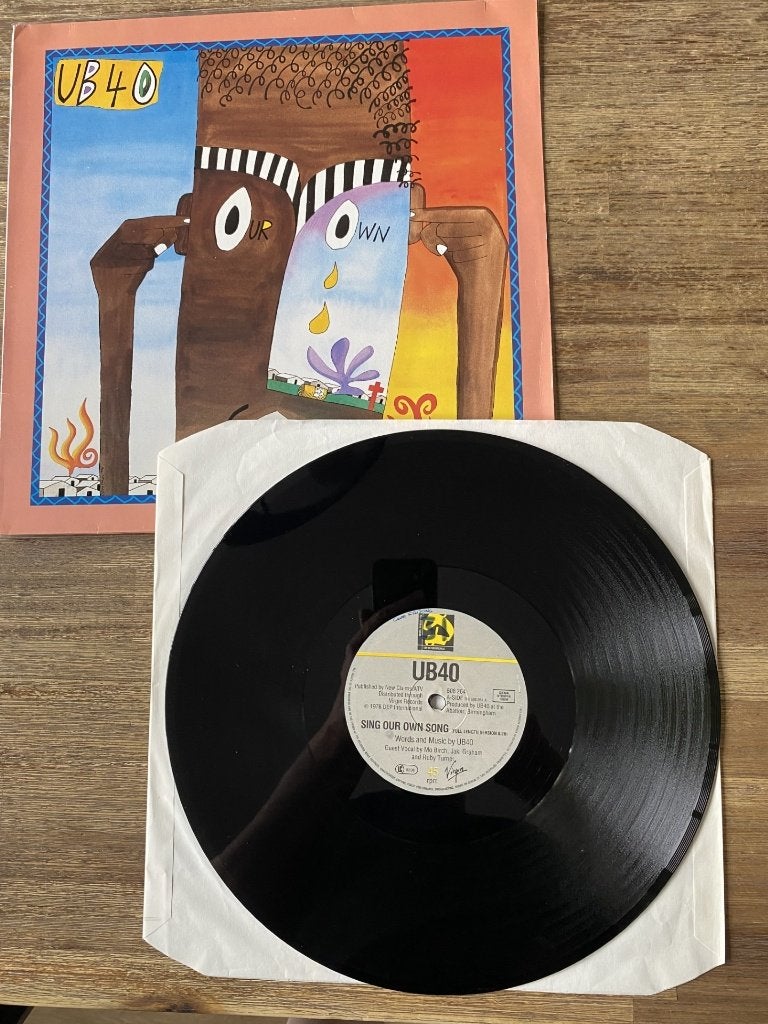 UB40 – Sing Our Own Song, Pop, Ophalen of Verzenden, Zo goed als nieuw, 12 inch