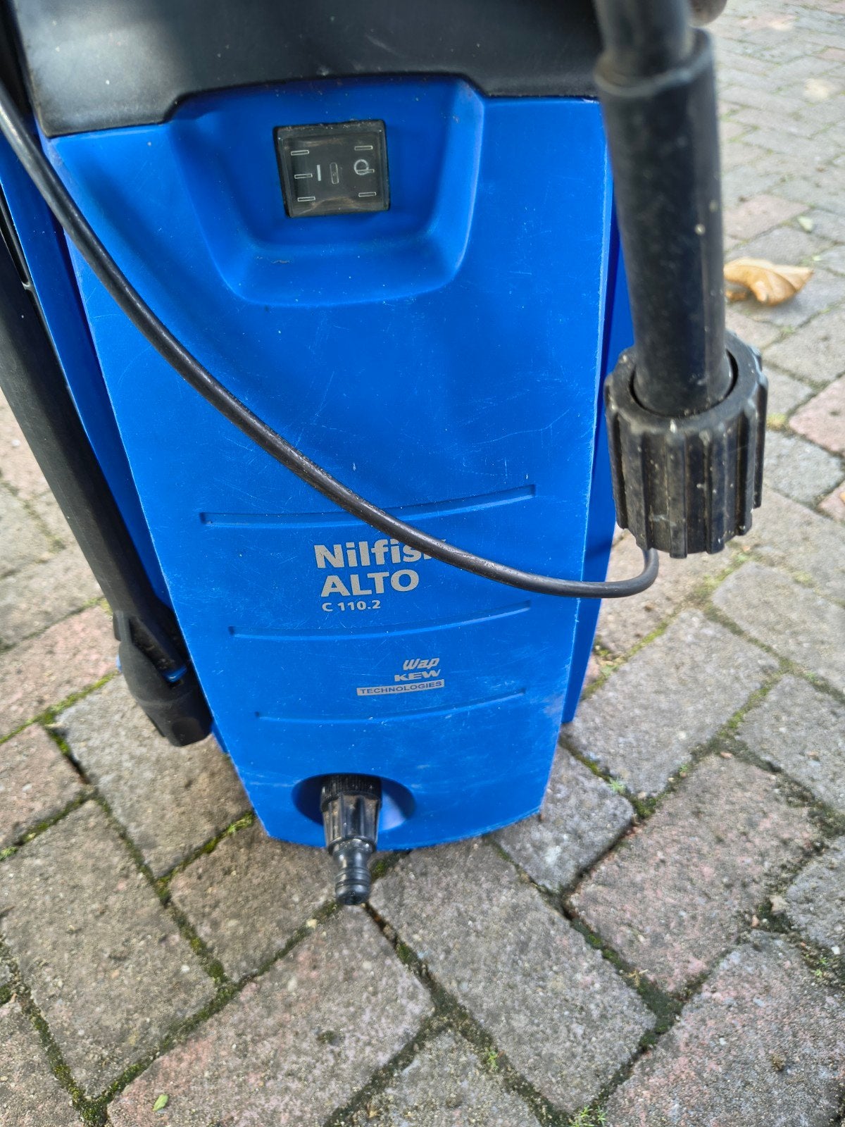 Nilfisk Alto C 110.2 hogedrukreiniger met terrasreiniger, Tuin en Terras, Hogedrukreinigers, Ophalen, Gebruikt, Elektrisch, Nilfisk Alto