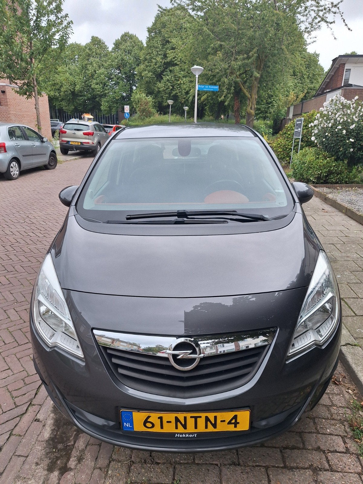Opel Meriva 1.4 Turbo Ecotec 120pk 2010 Grijs, Auto's, Voorwielaandrijving, 680 kg, 4 cilinders, Origineel Nederlands