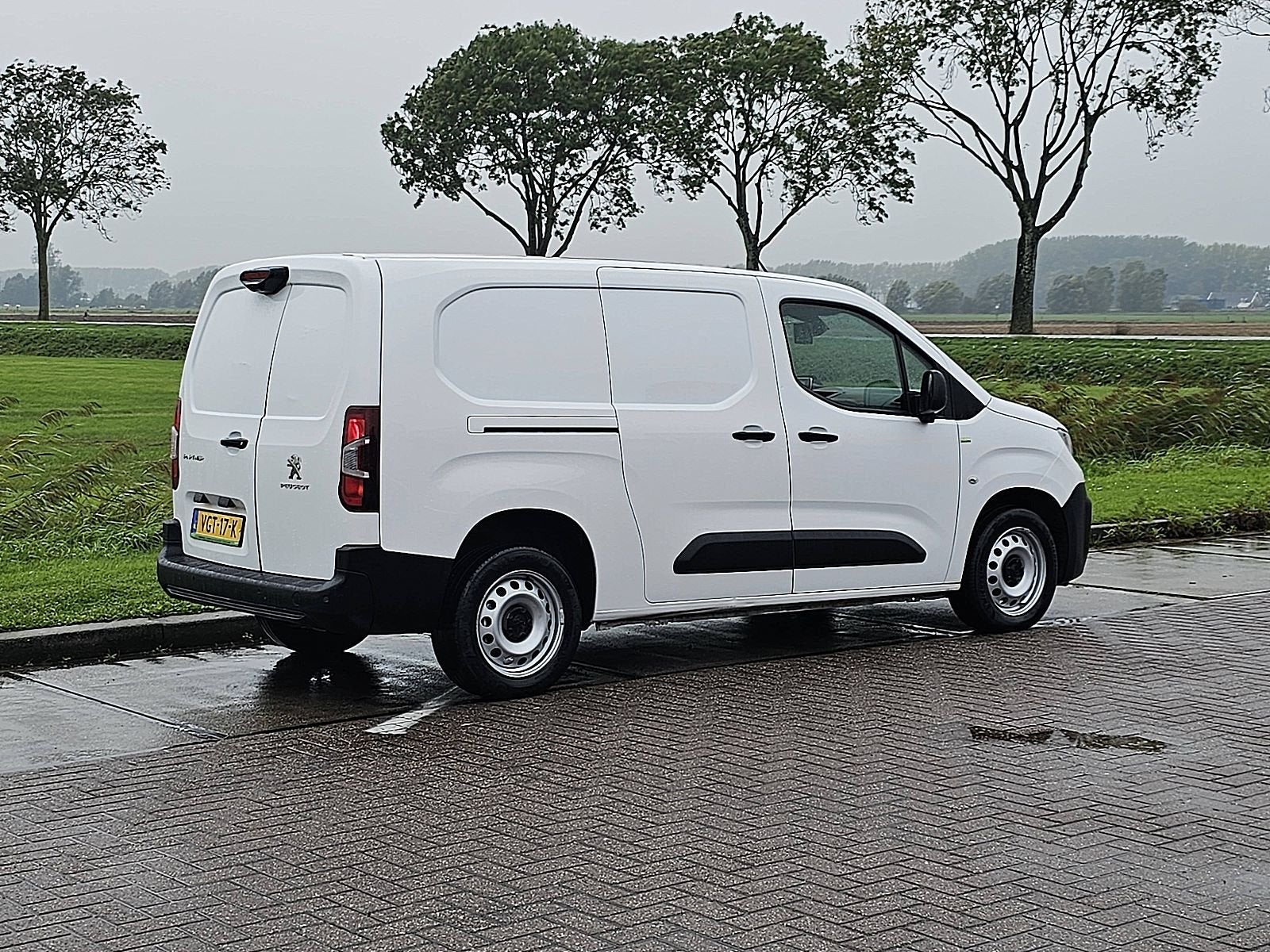 PEUGEOT PARTNER 1.5 L2 ac automaat EURO6 dubbele schuifdeur, Automaat, Gebruikt, Euro 6, Wit