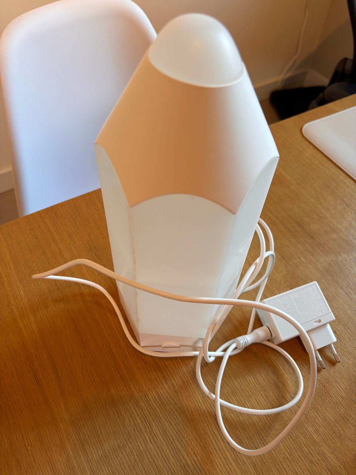 IKEA Spöka LED nachtlampje potlood, Kunststof, LED verlichting, Meerkleurig, Kinderlamp