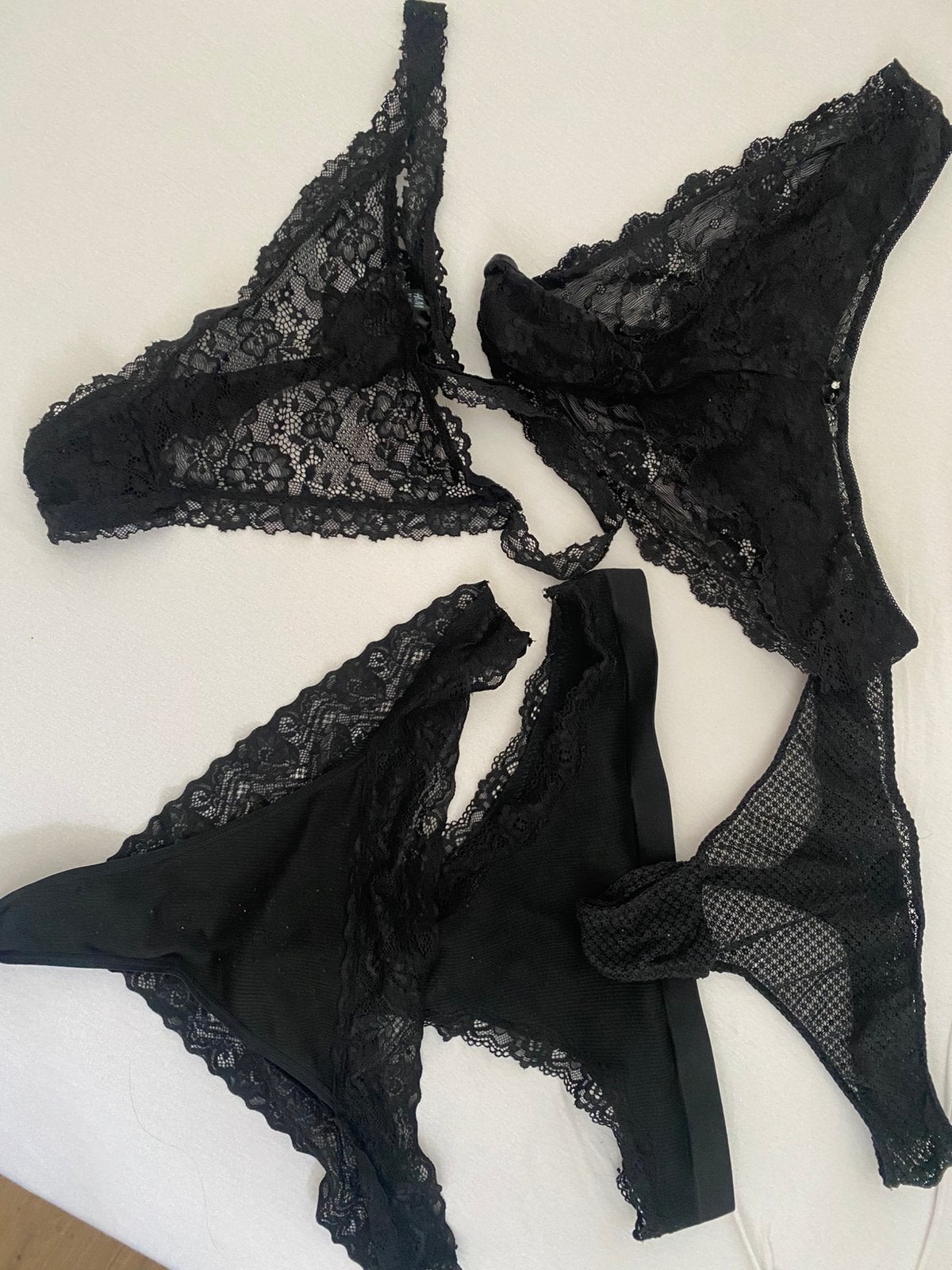 Slipjes, Kleding | Dames, Ondergoed en Lingerie, Verzenden, Zwart, String