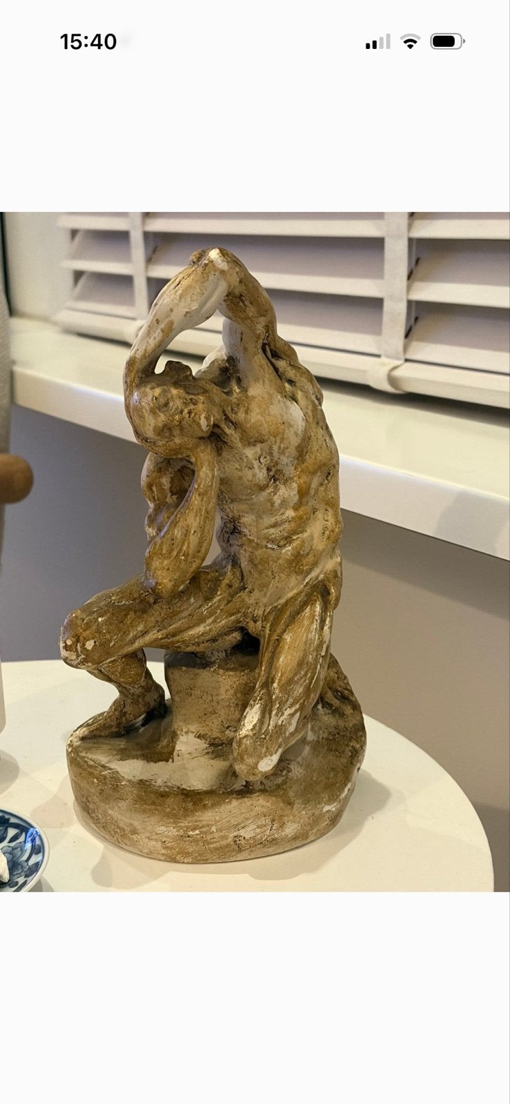 An anatomical model, France circa 1860., Gips, Ophalen of Verzenden, 20 - 50 cm, Beeld