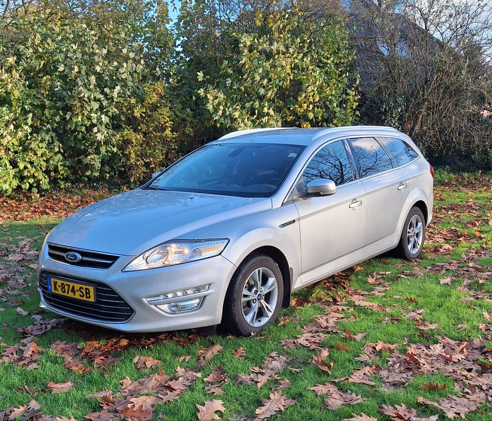 Ford Mondeo 2.0 16V Ecoboost 203pk 2013 Grijs, Auto's, 4 cilinders, Mondeo, Stationwagon, Handgeschakeld