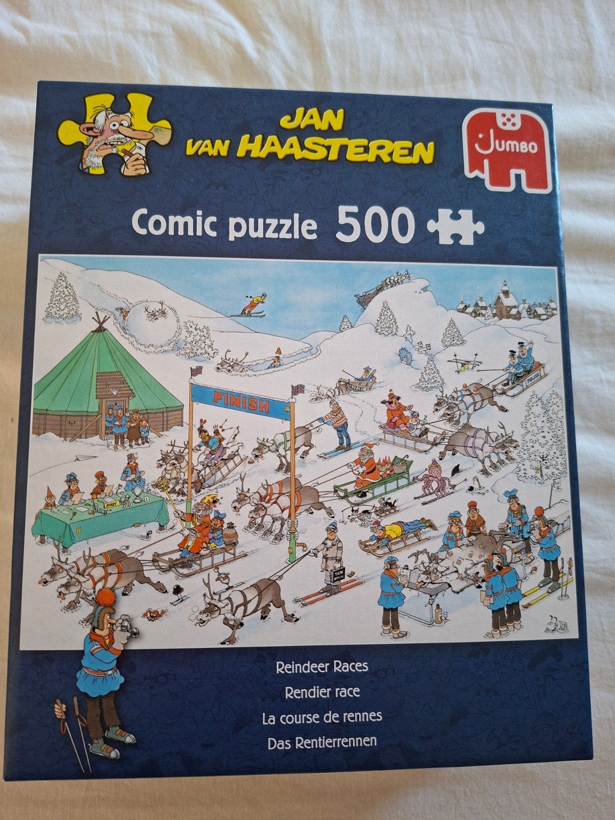 Jan Van Haasteren  Puzzel 500 stukjes, Ophalen of Verzenden, 500 t/m 1500 stukjes, Zo goed als nieuw, Legpuzzel