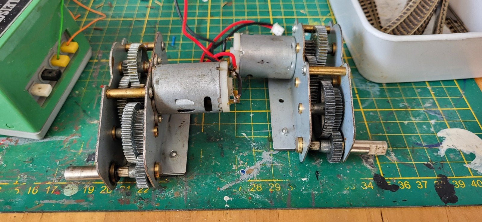 Torro RC Tank 1/16 Tiger I motor Metalen Versnellingsbak, Elektro, Gebruikt, Ophalen of Verzenden, Schaal 1:16