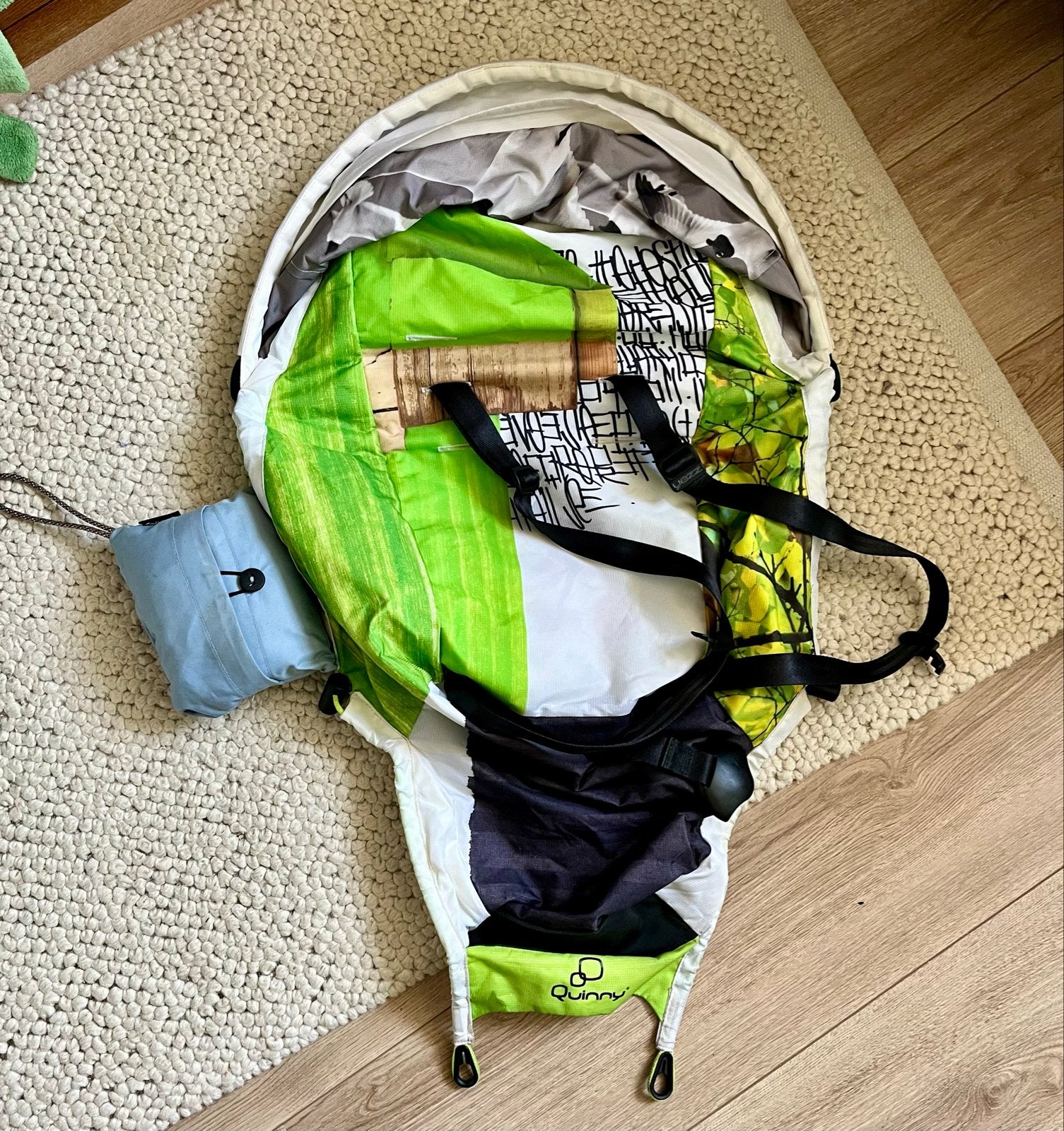 Quinny Yezz hoes/zitje en regenhoes, Kinderen en Baby's, Kinderwagens en Combinaties, Ophalen, Gebruikt, Kinderwagen, Quinny