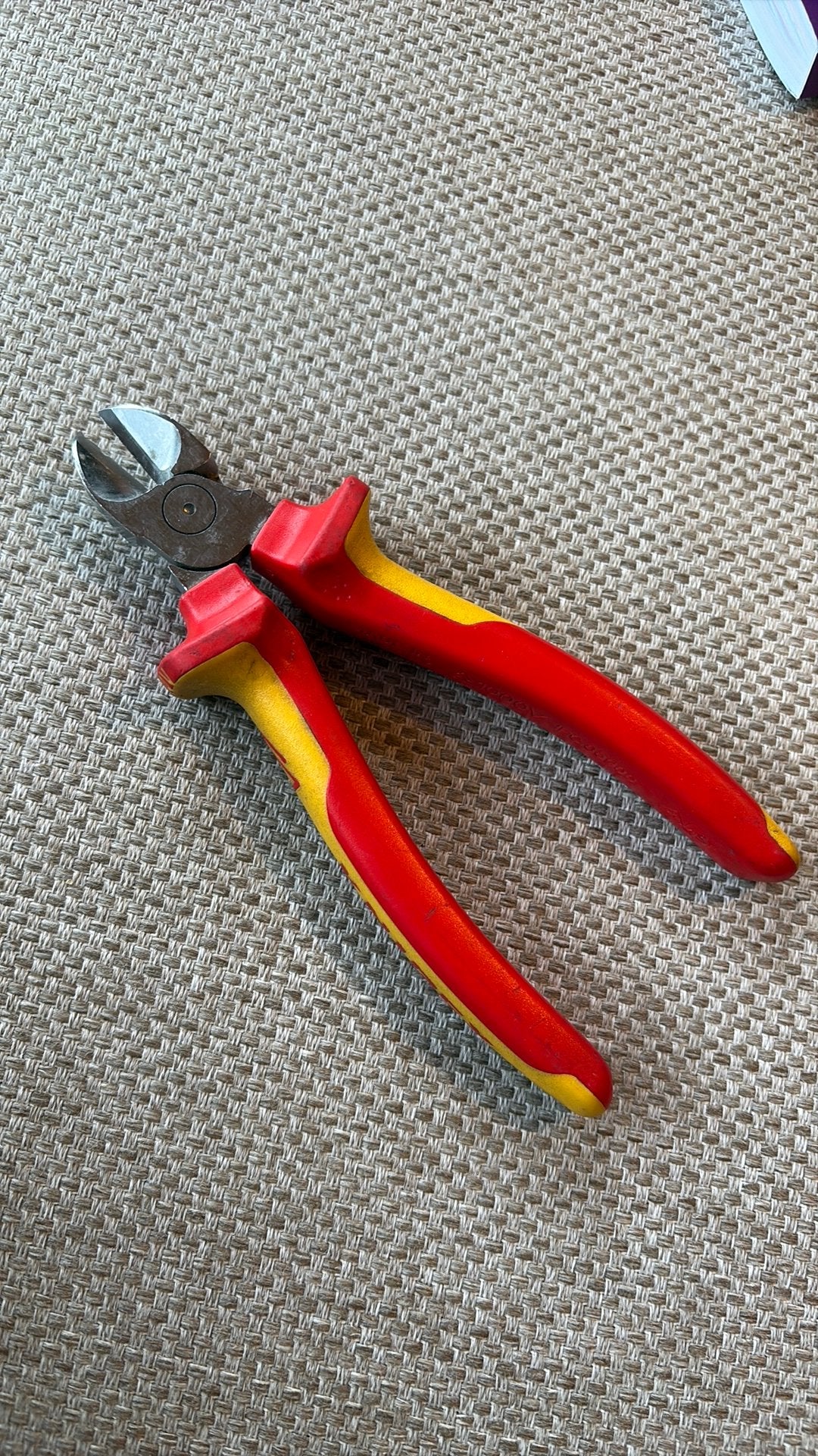 Knipex zijkniptang kniptang  70 06 160, Ophalen of Verzenden, Gebruikt
