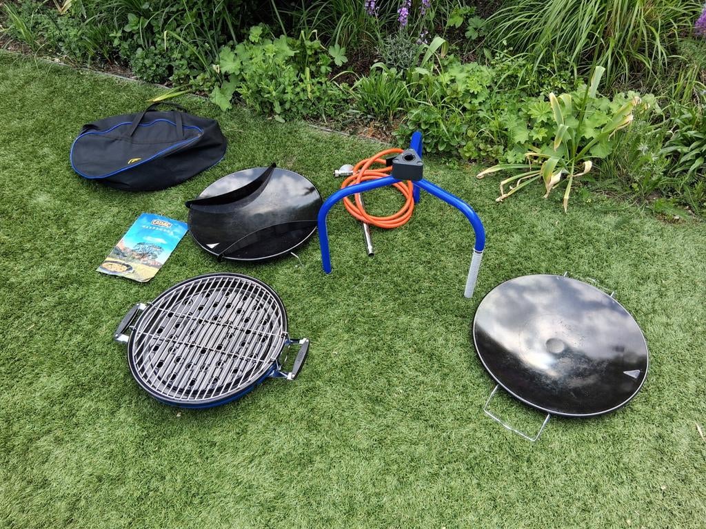 Cadac Adventure To Go prima staat draagbare gasbarbecue, Tuin en Terras, Gasbarbecues, Ophalen, Gebruikt, Cadac