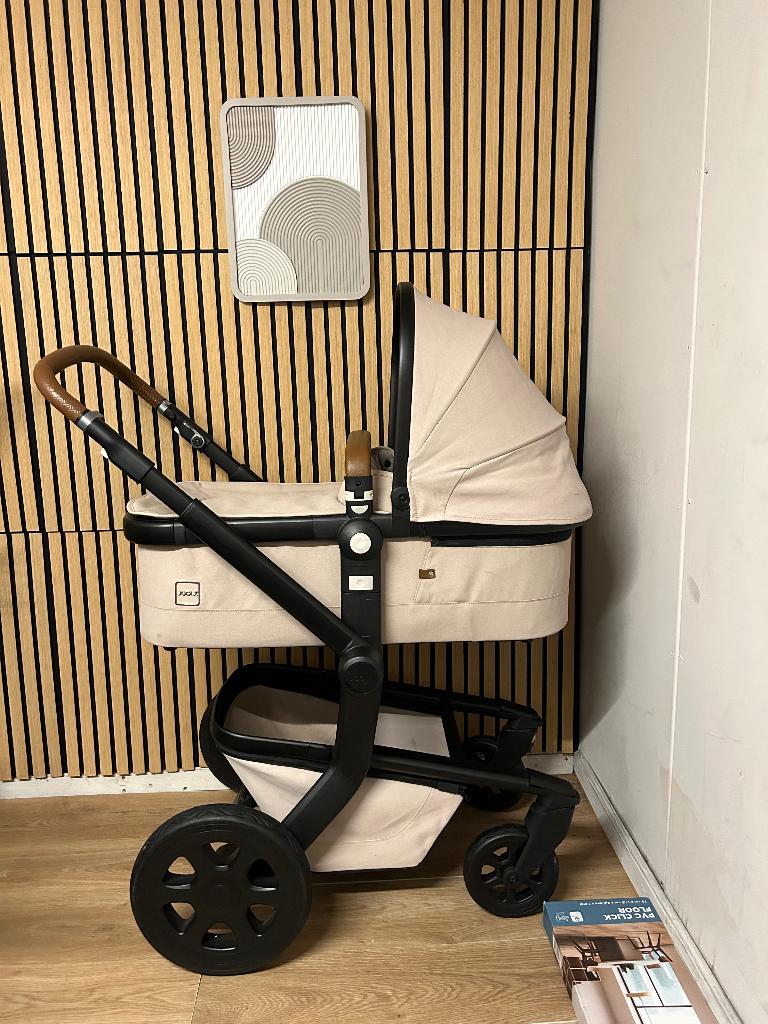 Joolz day taupe beige 5 in 1 compleet, Kinderen en Baby's, Kinderwagens en Combinaties, Zo goed als nieuw, Combiwagen, Verstelbare duwstang
