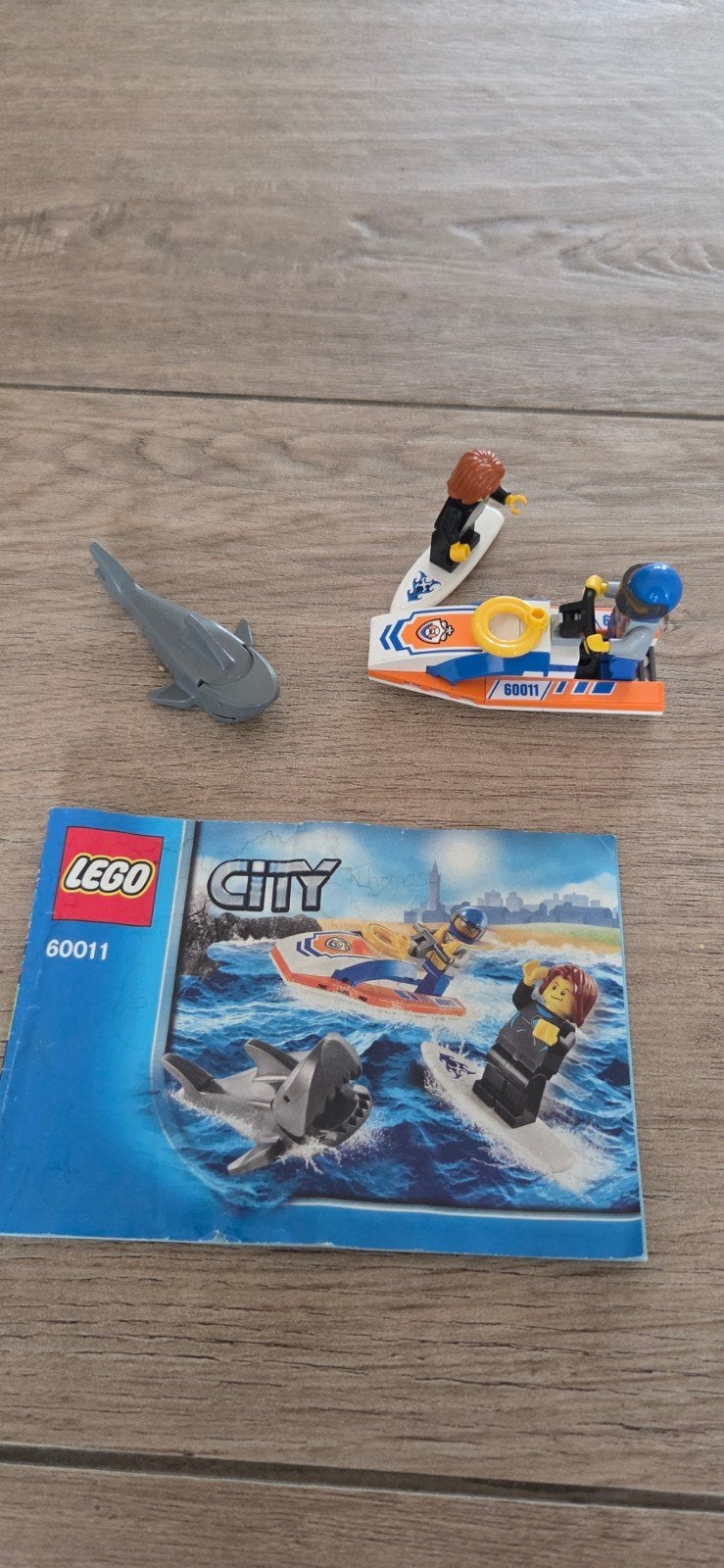 Lego City 60011 surfer redding, City, Lego, Inclusief instructies, Ophalen of Verzenden