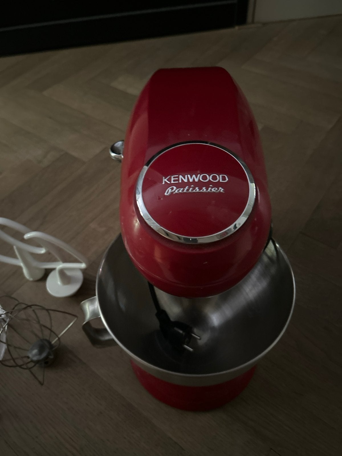 Kenwood Patissier Keukenmachine Rood - Zo goed als nieuw, Witgoed en Apparatuur, Keukenmixers, Zo goed als nieuw, 4 liter of meer