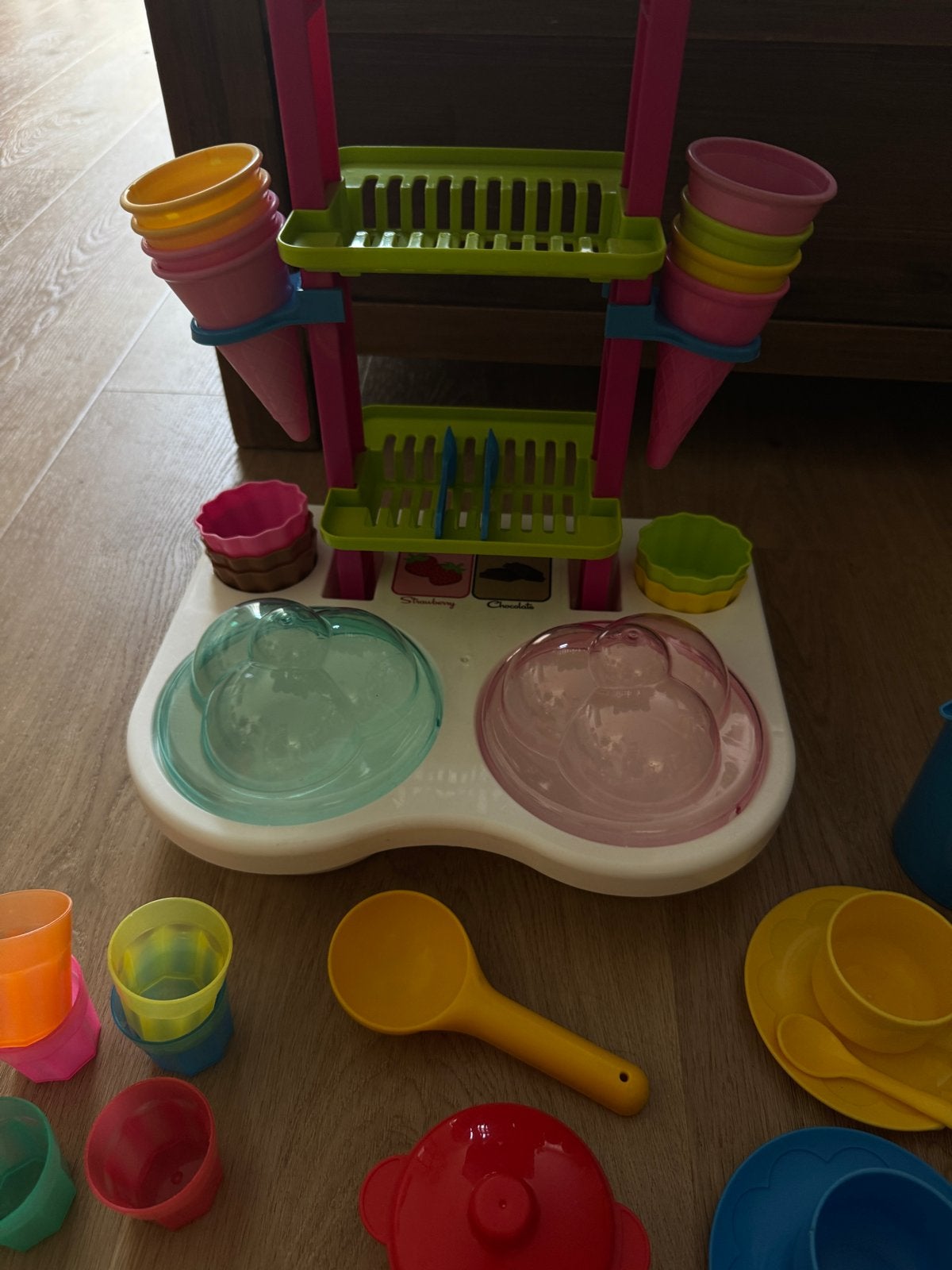 Leuk ijsco tentje ijswinkeltje koffiewinkeltje, Verzenden, Gebruikt, Jongen of Meisje