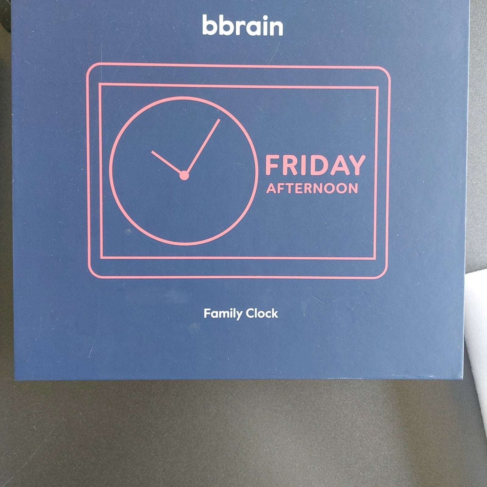 BBrain Family Clock - Dementieklok, Overige typen, Ophalen of Verzenden, Zo goed als nieuw, Digitaal