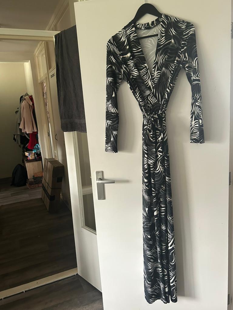 By Swan jumpsuit wit/grijs, maat L, Ophalen of Verzenden, Nieuw, Maat 42/44 (L), Grijs