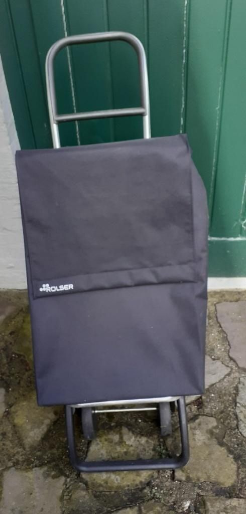 boodschappen trolley Rolser, Ophalen, Gebruikt, Blauw, 30 cm of meer