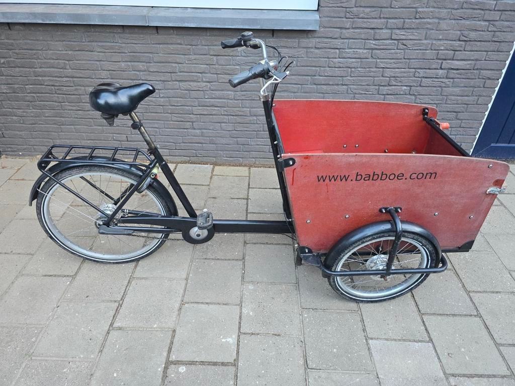 Babboe bakfiets, Fietsen en Brommers, Fietsen | Bakfietsen, Gebruikt, Overige merken, 2 kinderen, Ophalen